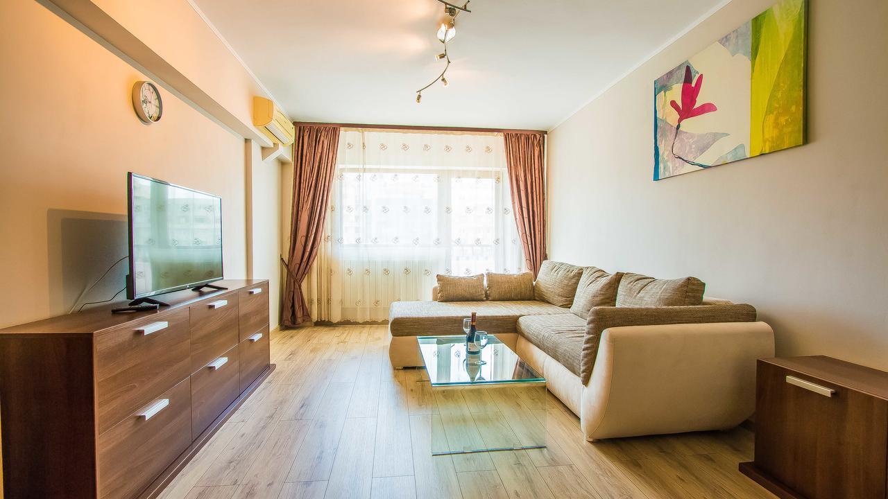 Unirii Boulevard View Apartamento Bucarest Exterior foto